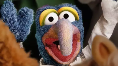 muppet with long hooked beak