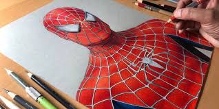 drawing:7barsug8u0w= spiderman